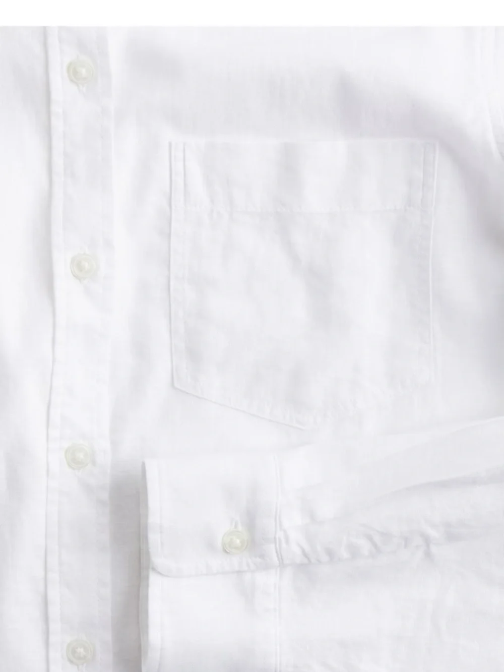 H&M White Button-Front Blouse - Picture 2 of 2